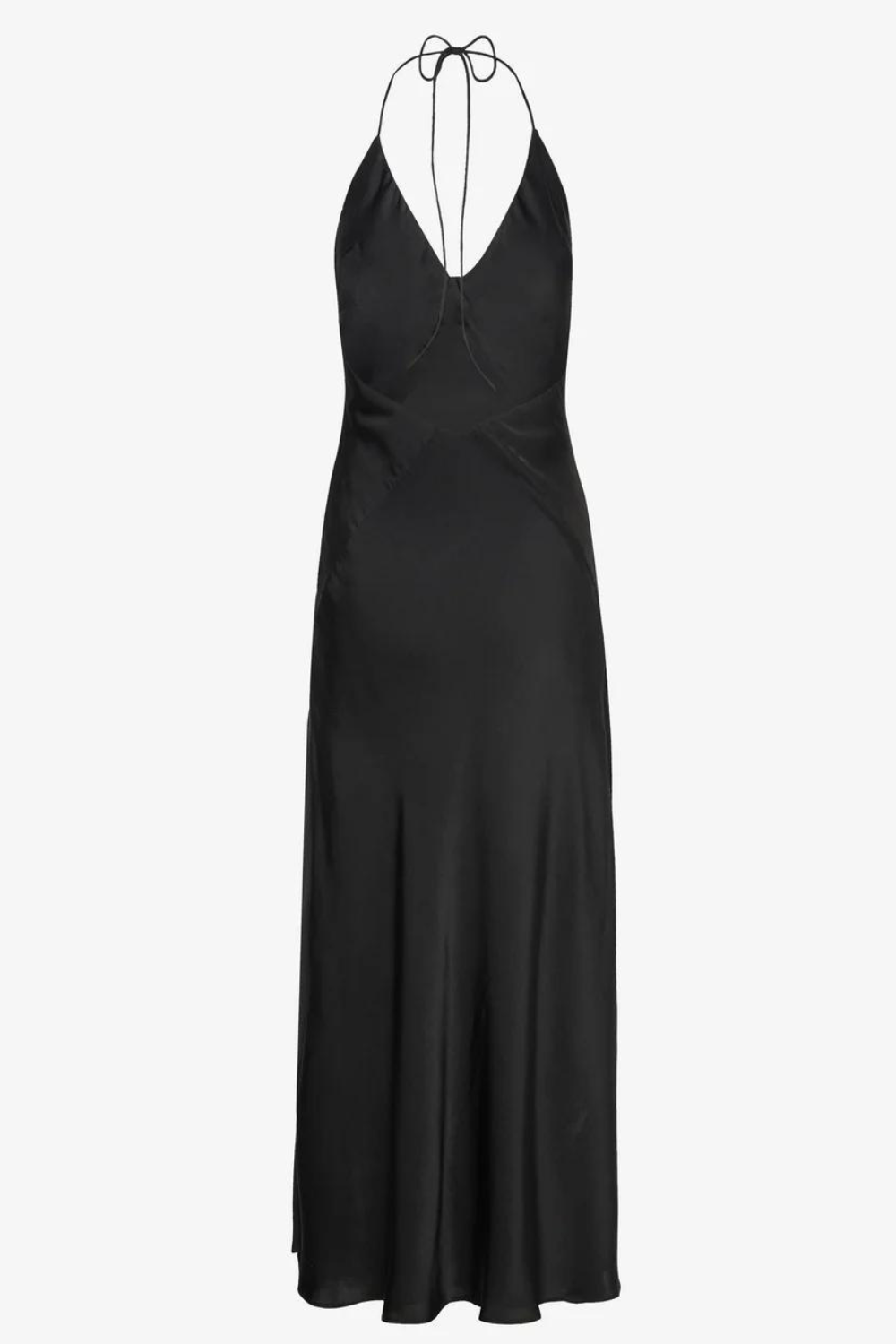 Poppy -  Robe Longue avec Décolleté Plongeant