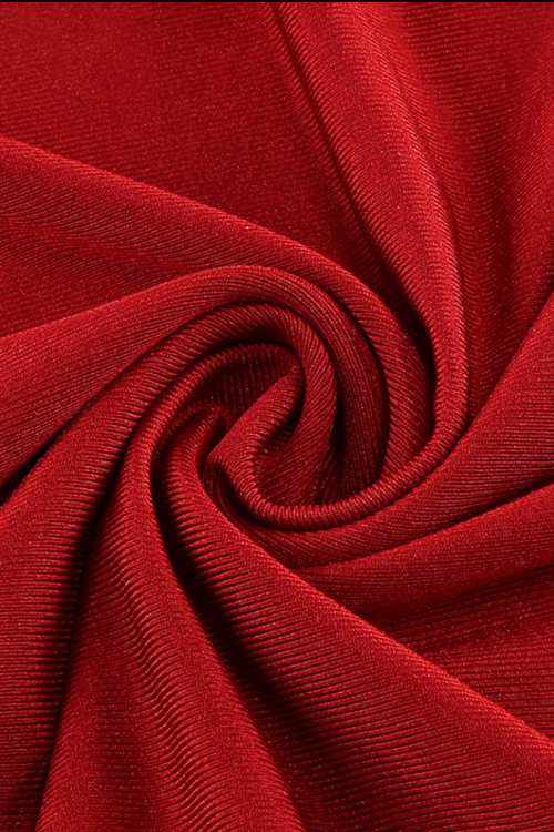 SCARLETT - Robe longue col montant
