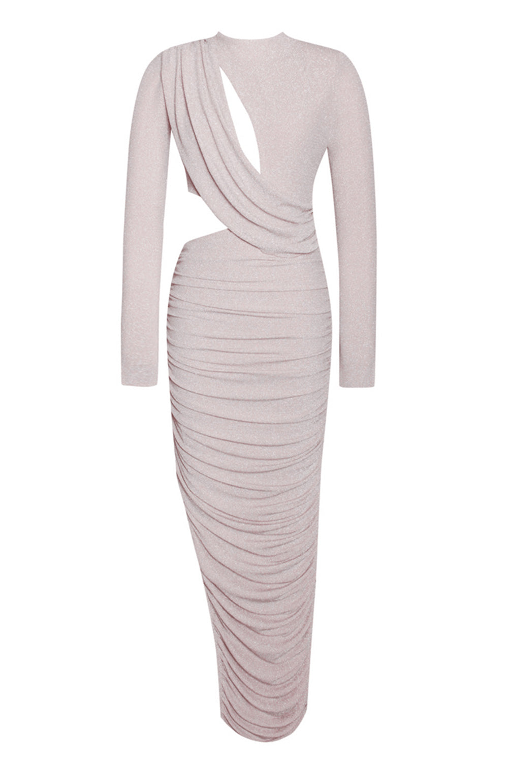 ROBE LONGUE DE SOIREE CUTOUT - DRESS ON HEELS