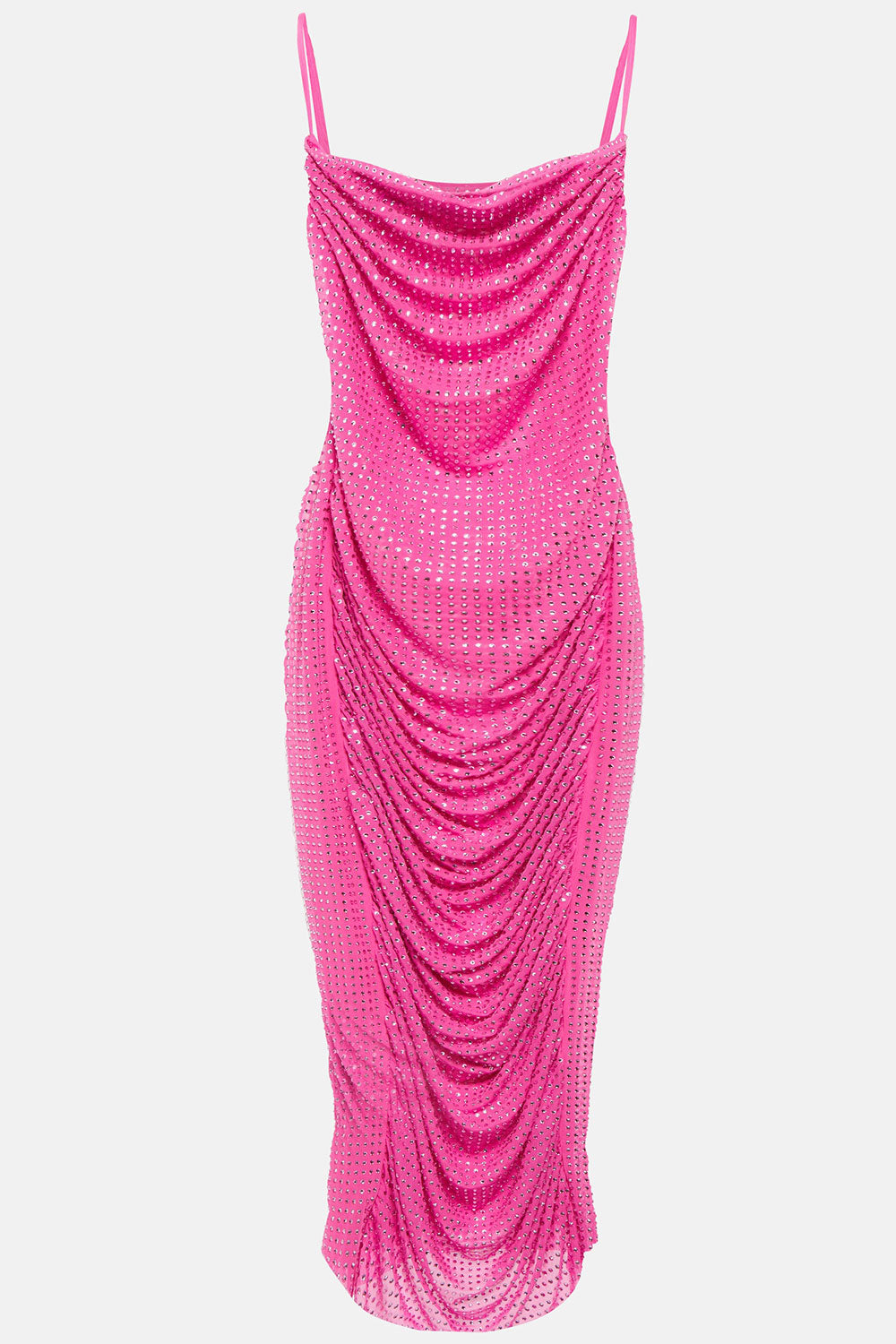 ROBE ROSE MILONGUE A STRASS